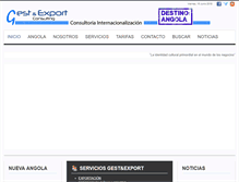 Tablet Screenshot of gestexportconsulting.com